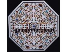 Pietra dura, Taj Mahal inlay work, table top 29" WIOC-2901